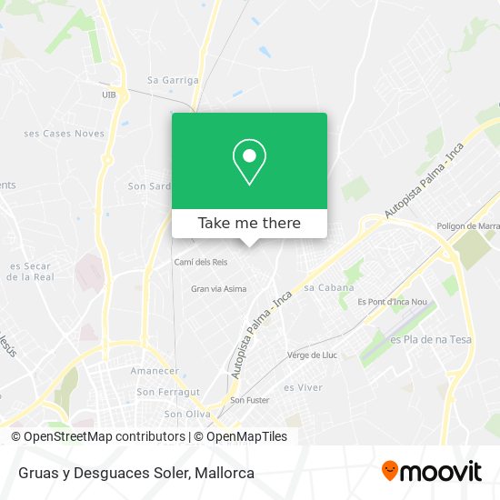 Gruas y Desguaces Soler map