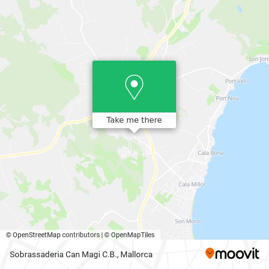 Sobrassaderia Can Magi C.B. map