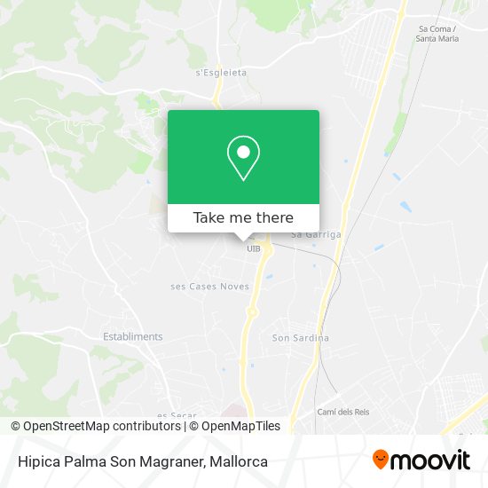 Hipica Palma Son Magraner map