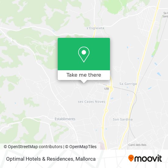 mapa Optimal Hotels & Residences