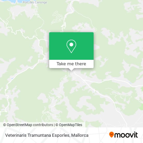 Veterinaris Tramuntana Esporles map