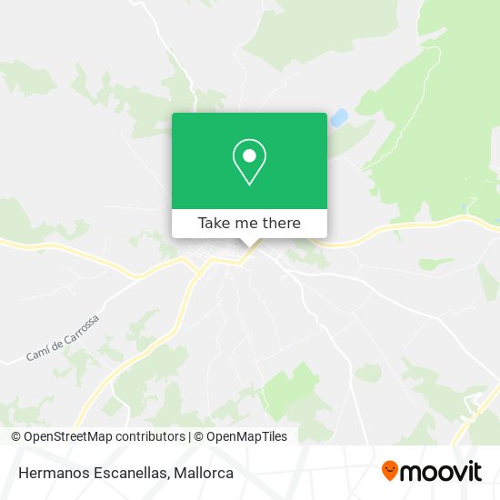 Hermanos Escanellas map