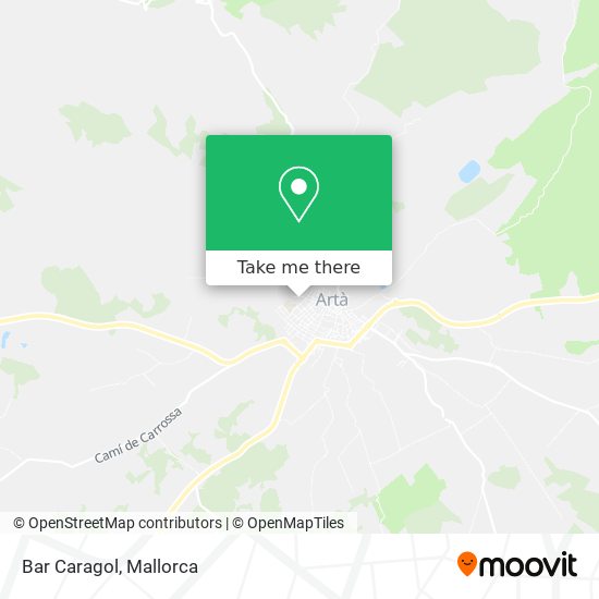 Bar Caragol map