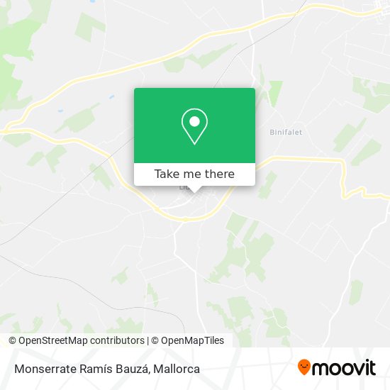 mapa Monserrate Ramís Bauzá