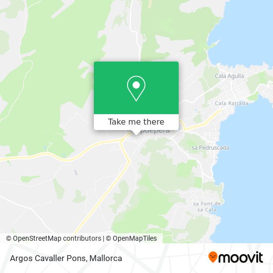 Argos Cavaller Pons map