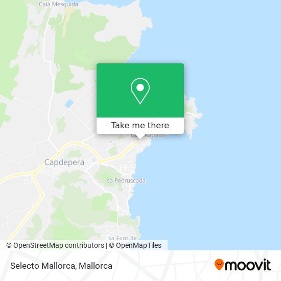 Selecto Mallorca map
