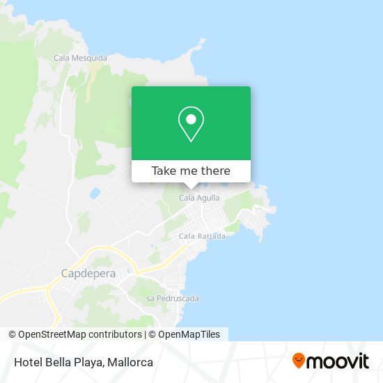 mapa Hotel Bella Playa