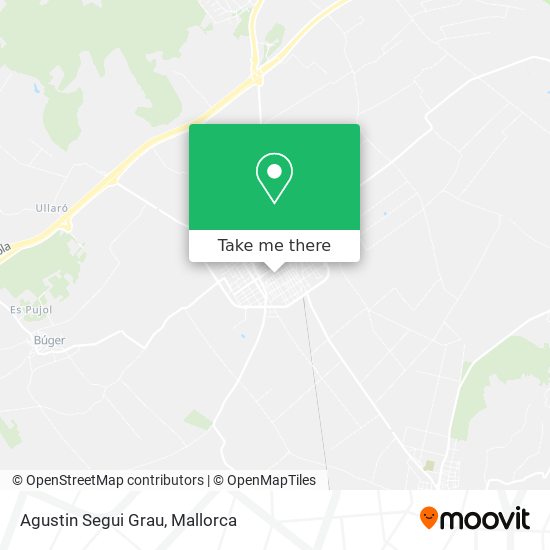 Agustin Segui Grau map