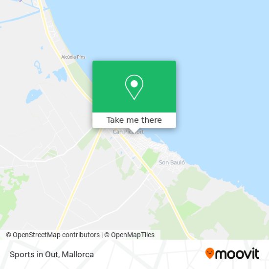 Sports in Out map