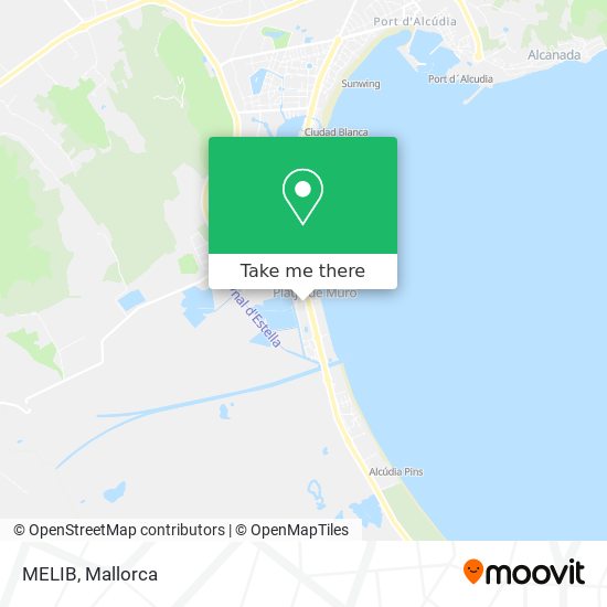 MELIB map