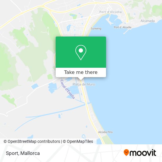 mapa Sport