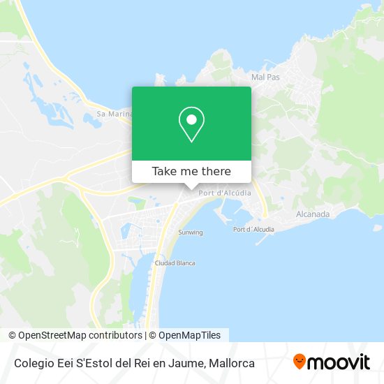 Colegio Eei S'Estol del Rei en Jaume map