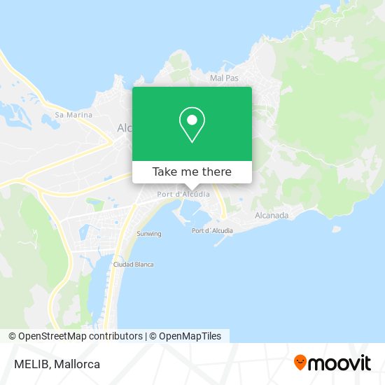 MELIB map