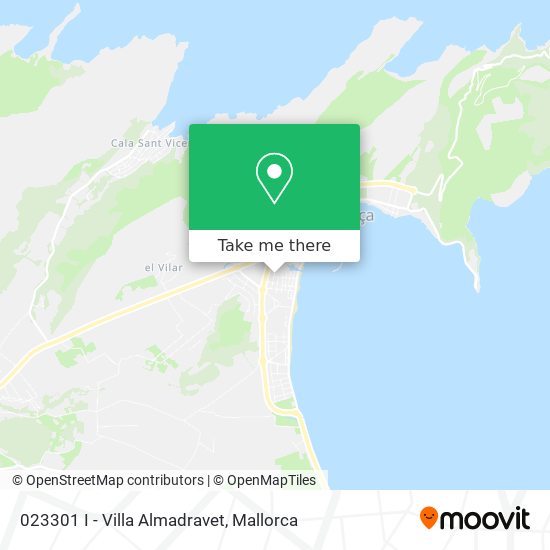 023301 I - Villa Almadravet map