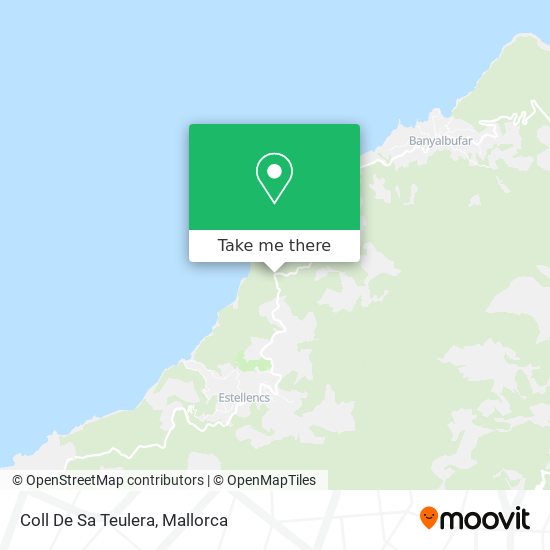 Coll De Sa Teulera map