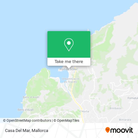 Casa Del Mar map