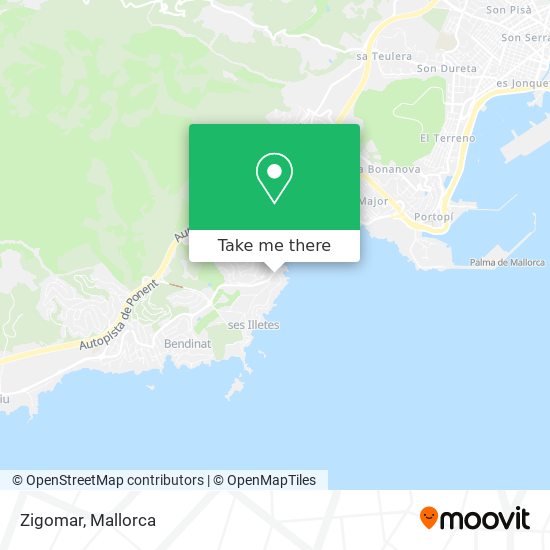 mapa Zigomar