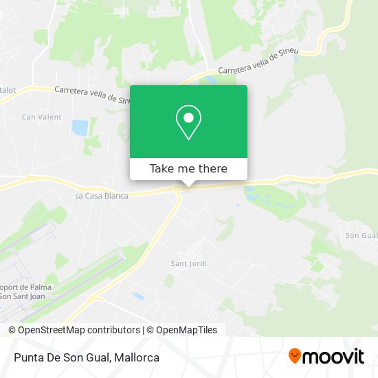 Punta De Son Gual map