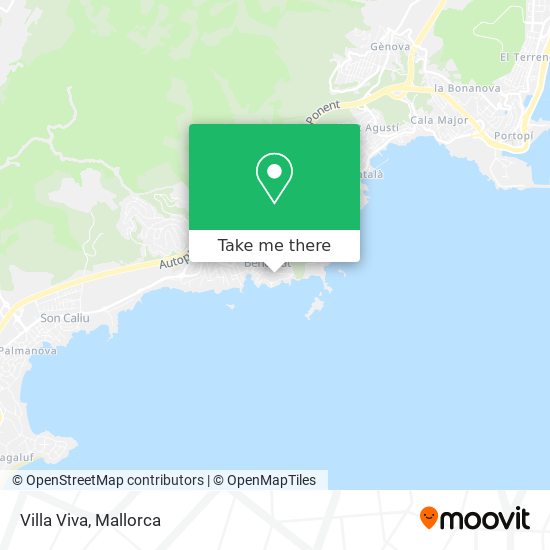 mapa Villa Viva
