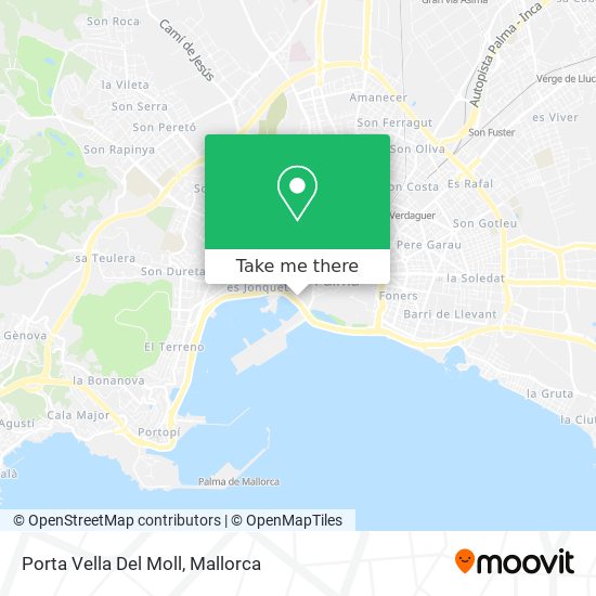 Porta Vella Del Moll map