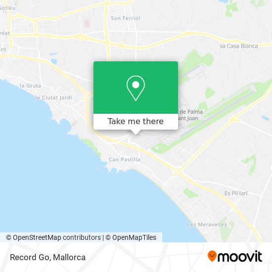 Record Go map