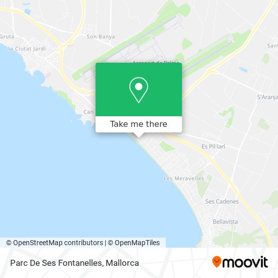 mapa Parc De Ses Fontanelles