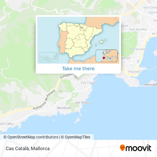 Cas Català map