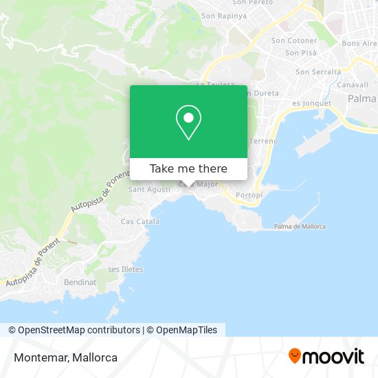 Montemar map