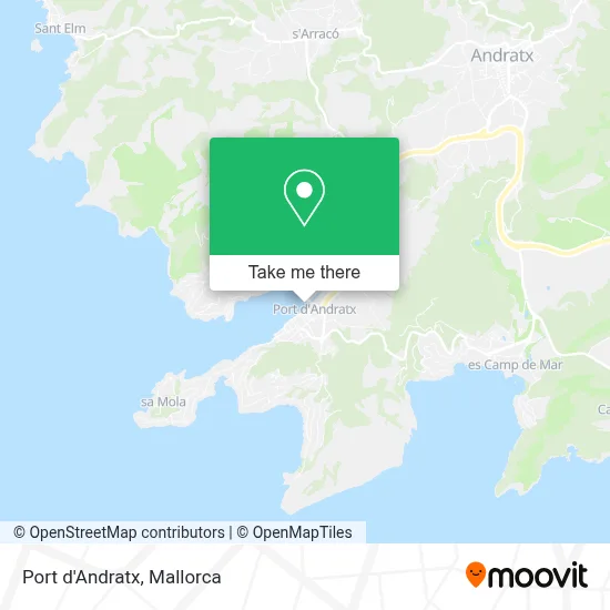 Port d'Andratx map