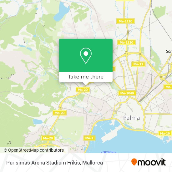 Purisimas Arena Stadium Frikis map