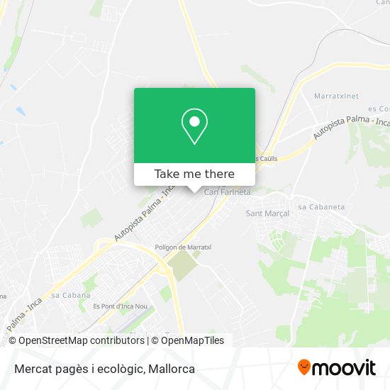 Mercat pagès i ecològic map