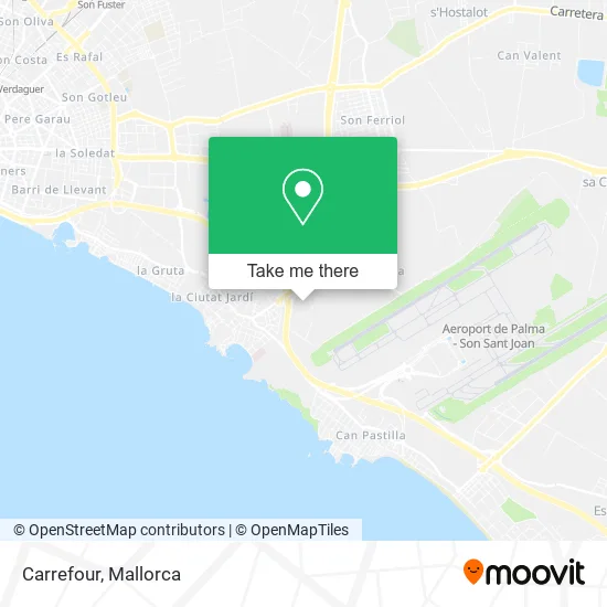 Carrefour map