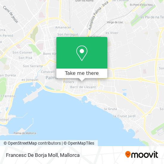 mapa Francesc De Borja Moll