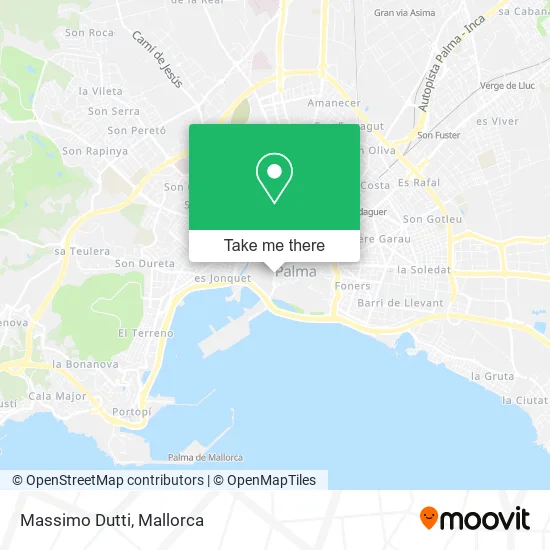 Massimo Dutti map