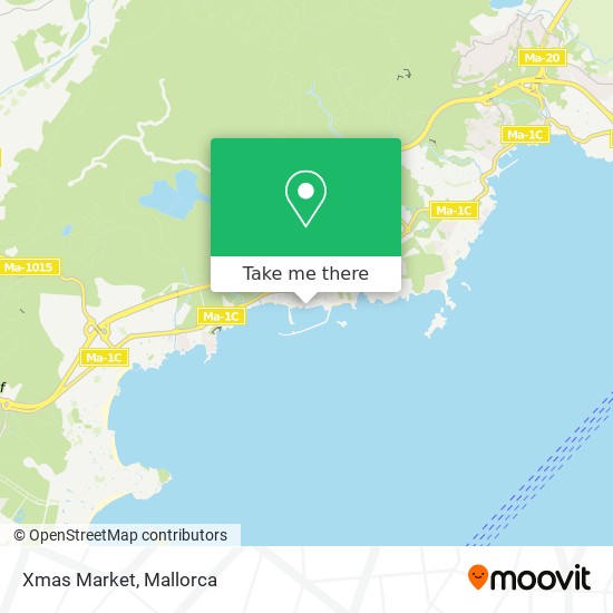 mapa Xmas Market