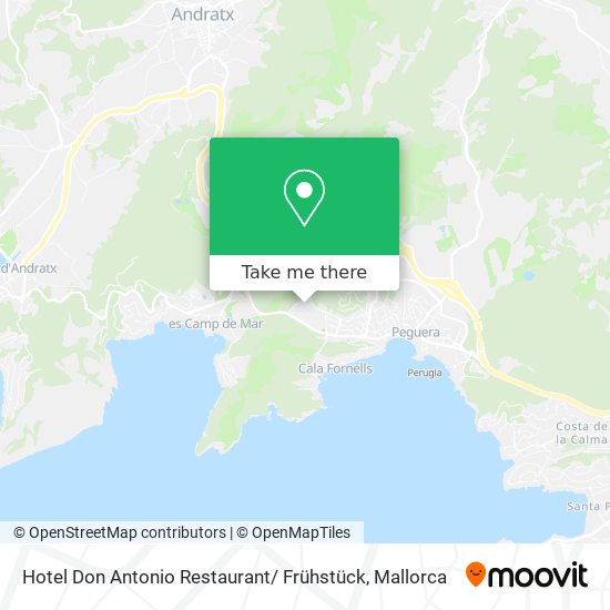 Hotel Don Antonio Restaurant/ Frühstück map