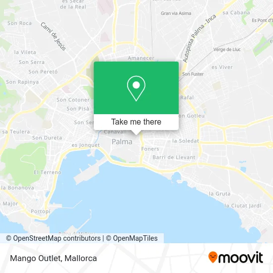 Mango Outlet map