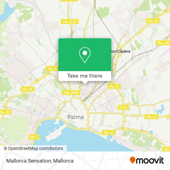 Mallorca Sensation map