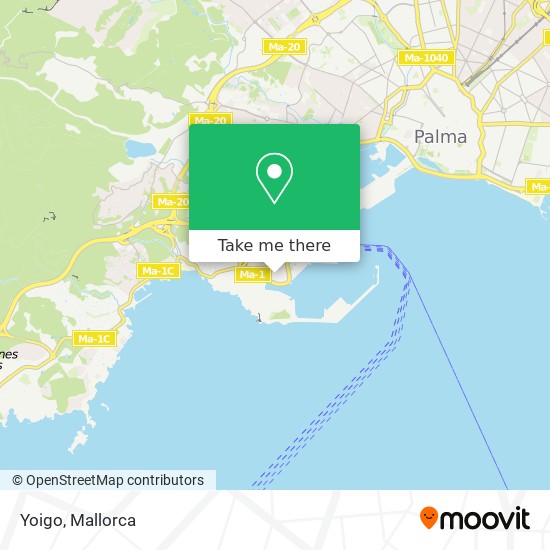 Yoigo map
