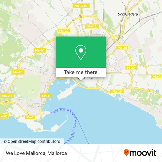 mapa We Love Mallorca