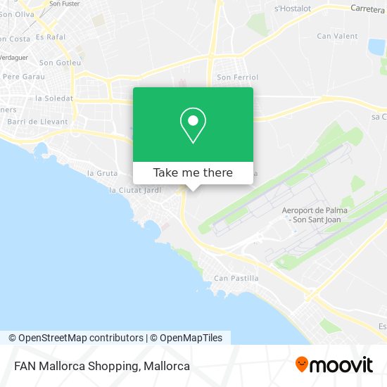 mapa FAN Mallorca Shopping
