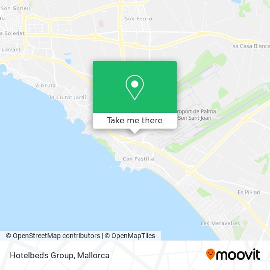 mapa Hotelbeds Group