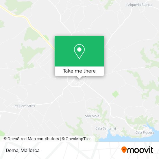 Dema map