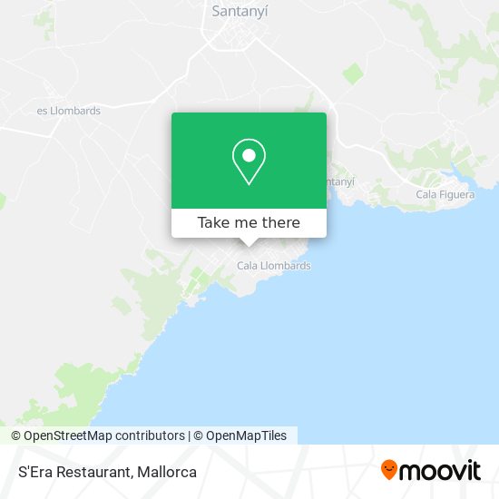 S'Era Restaurant map