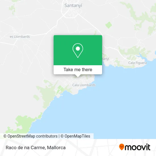 Raco de na Carme map