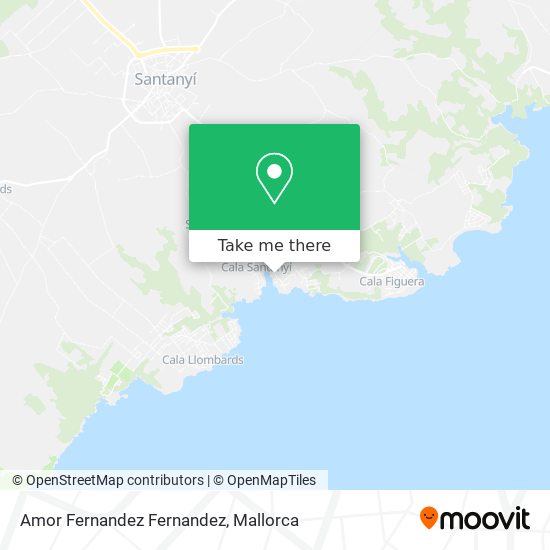 mapa Amor Fernandez Fernandez