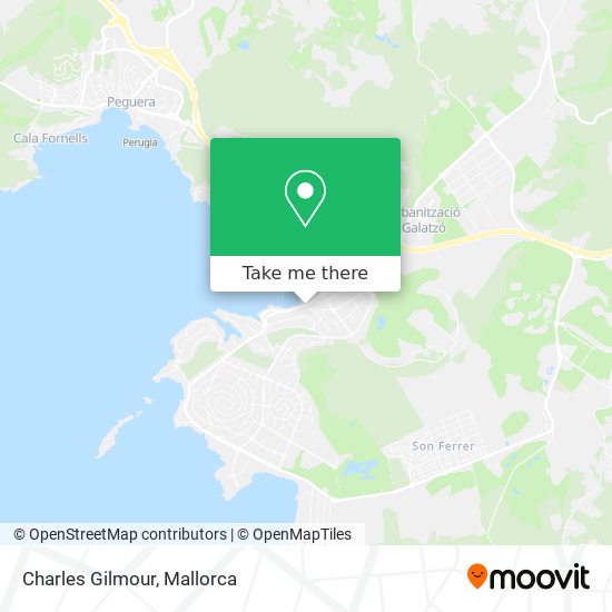 Charles Gilmour map