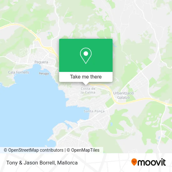 Tony & Jason Borrell map