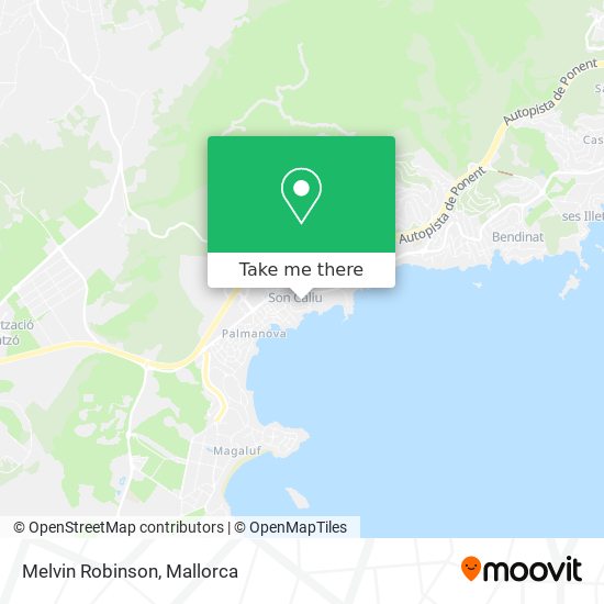 Melvin Robinson map