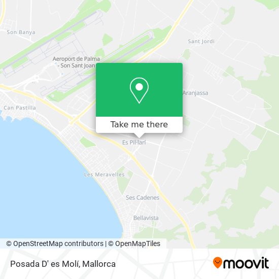 Posada D' es Molí map